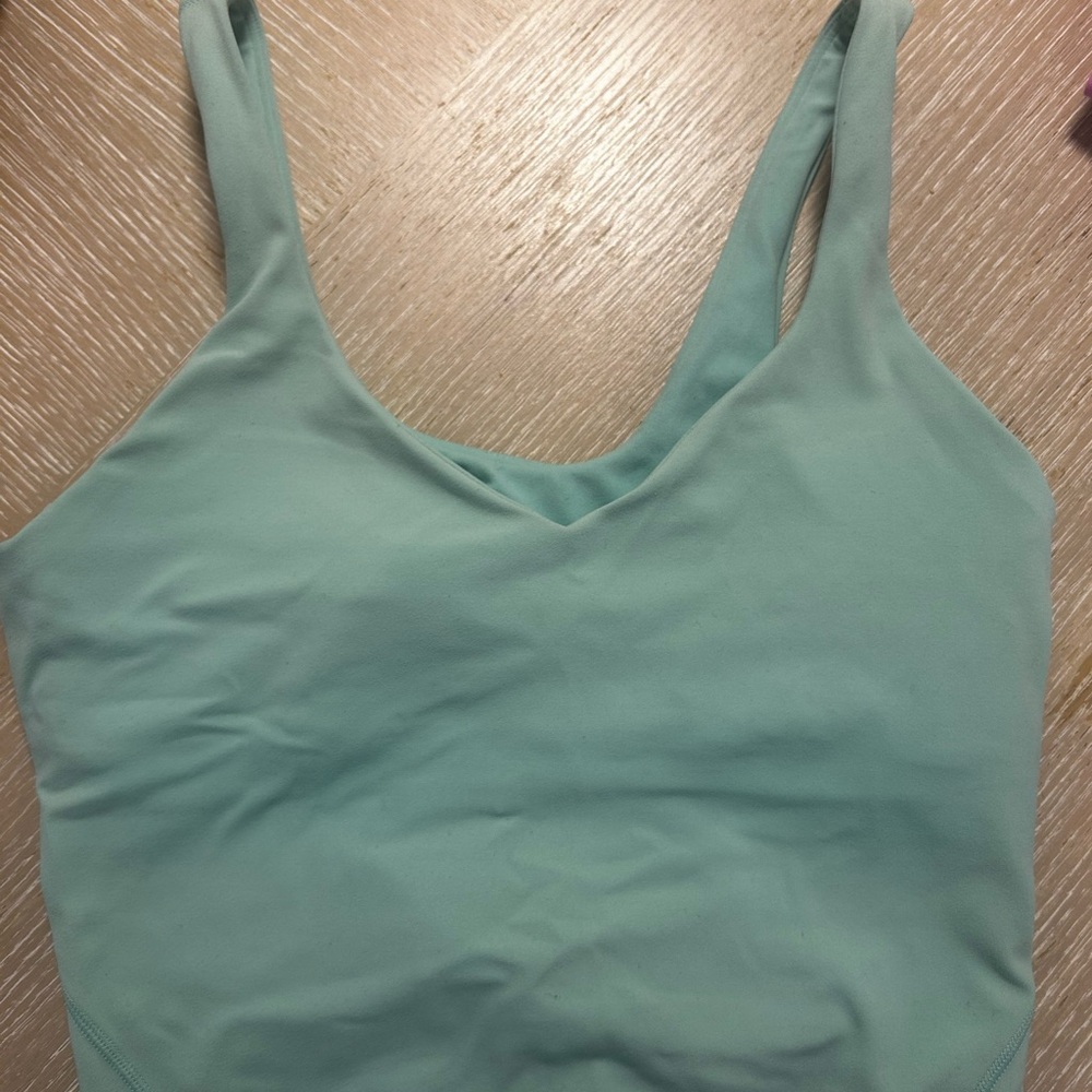 lululemon athletica Light Blue Tank Top